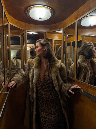 Camilla Leopard Maxi Dress