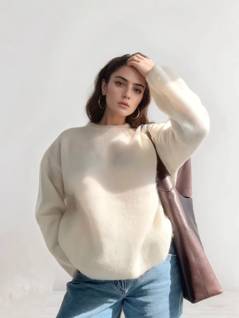 Uma Mohair Crewneck