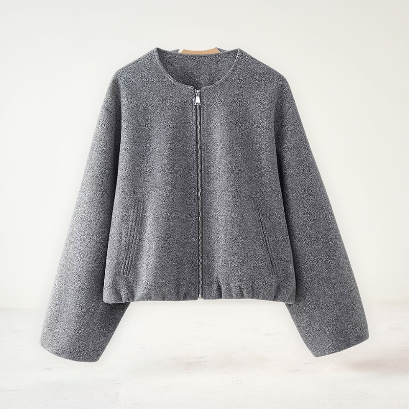 PARMA WOOLEN CREW NECK JACKET