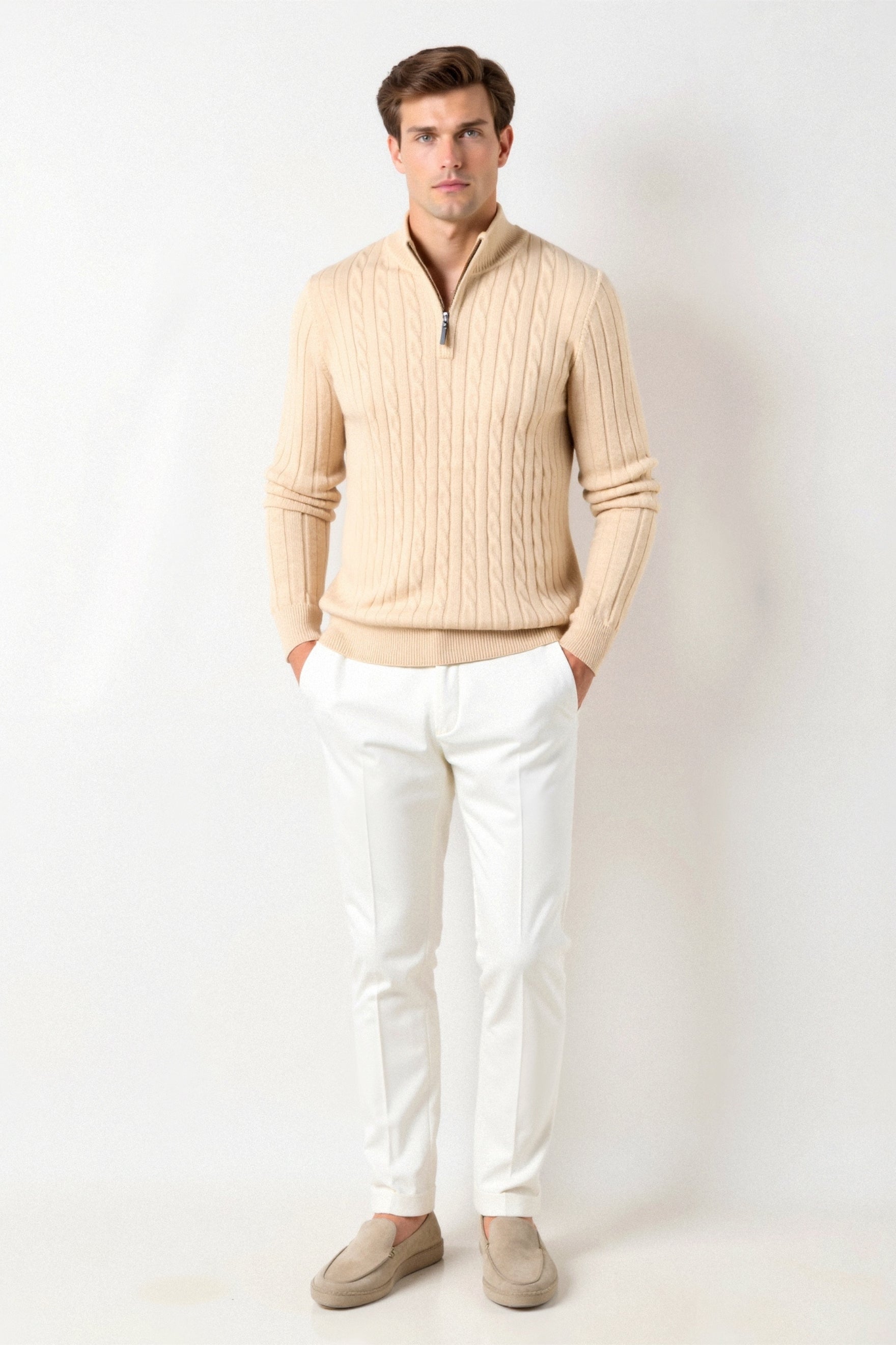 Paul Half Zip-Sweater