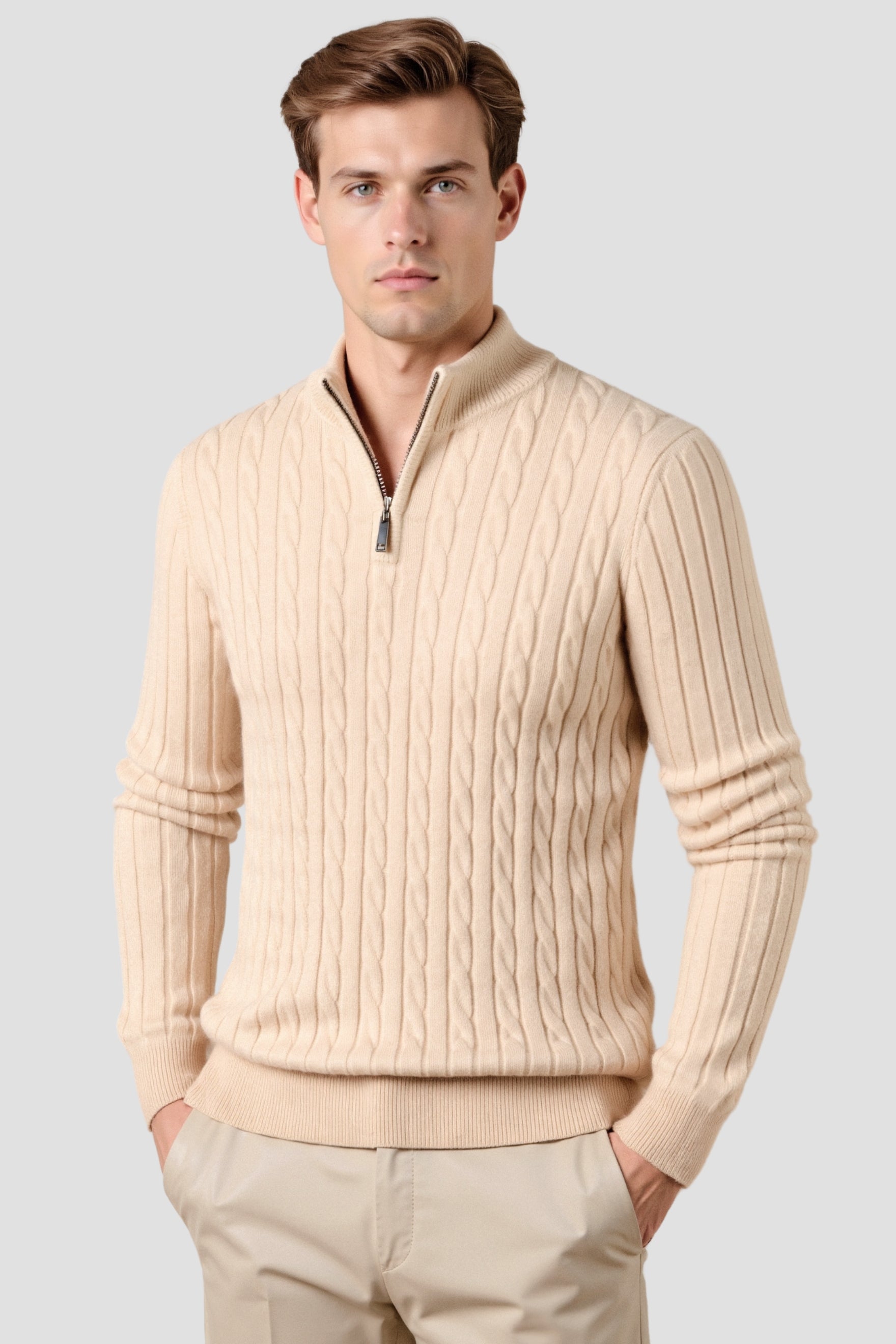 Paul Half Zip-Sweater