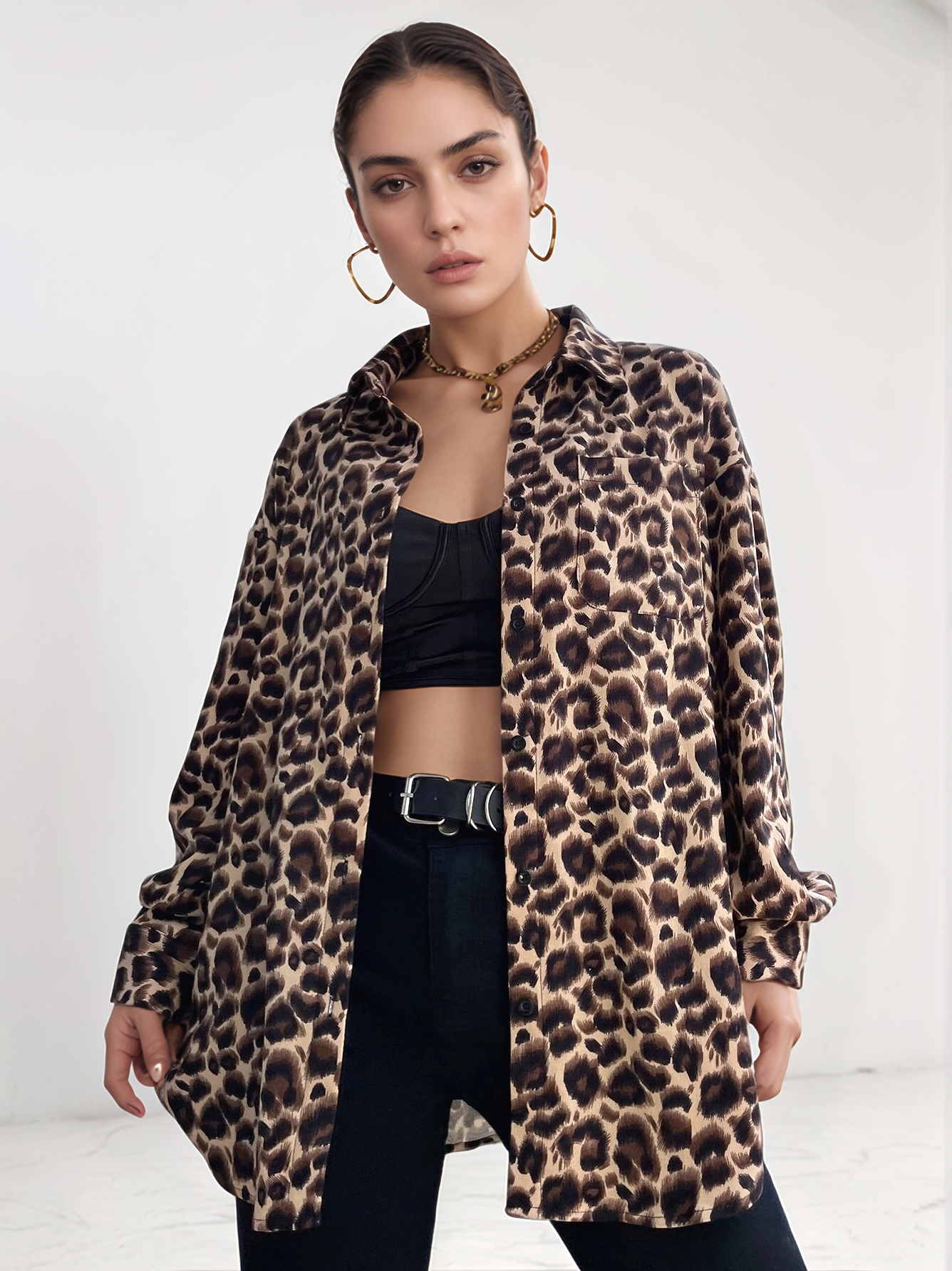 Xena Leopard Print Jacket