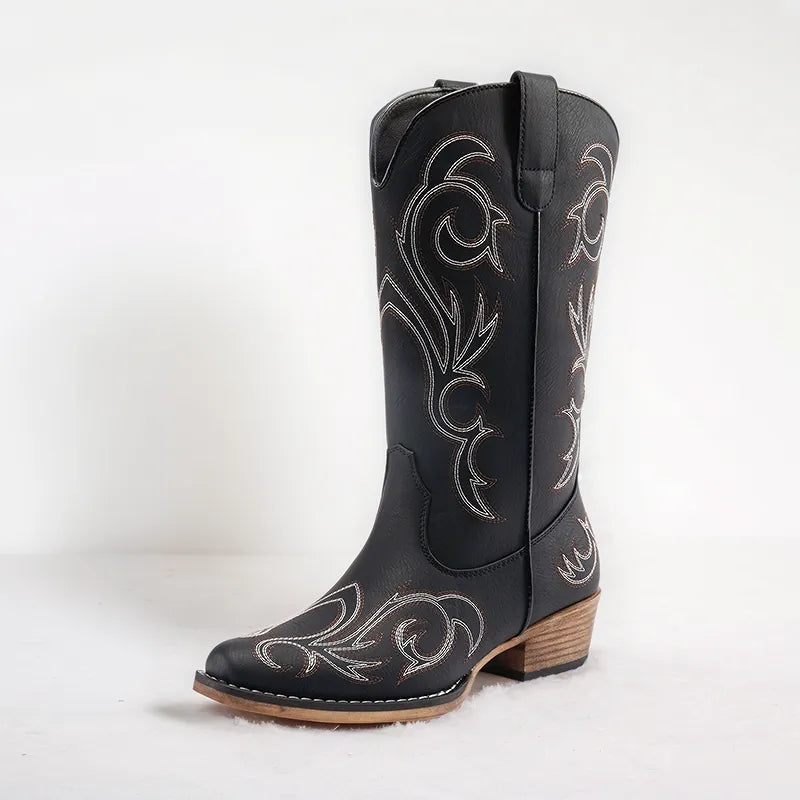 Giselle Mid Calf Boots