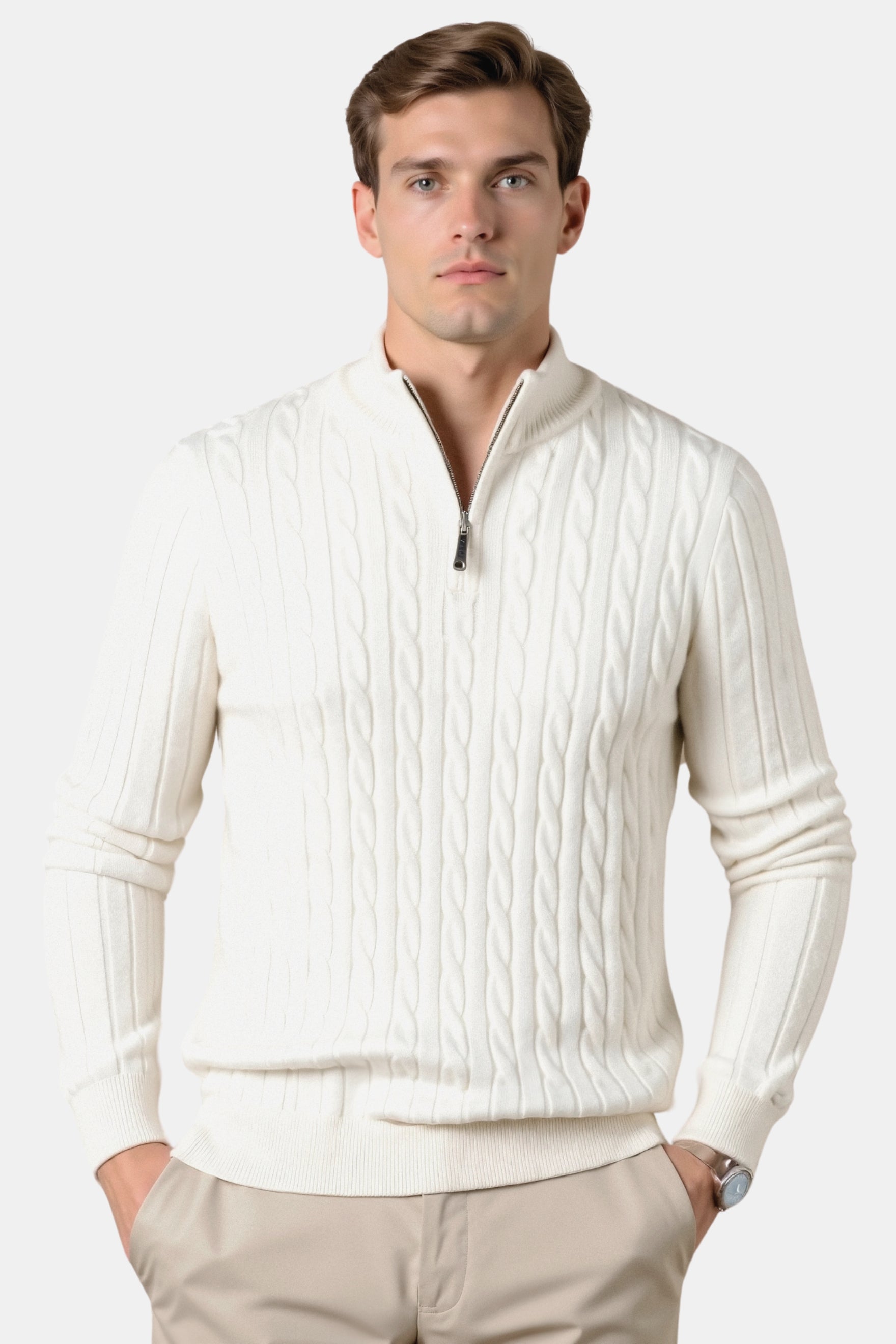 Paul Half Zip-Sweater