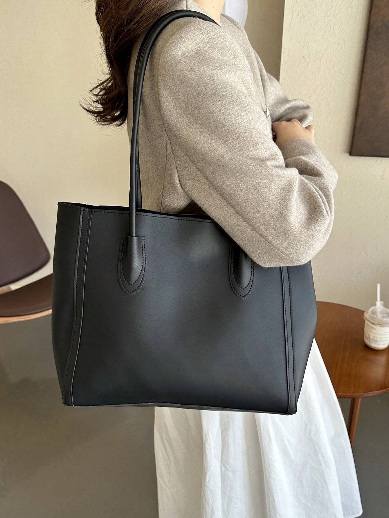 Polonia Leather Tote Bag