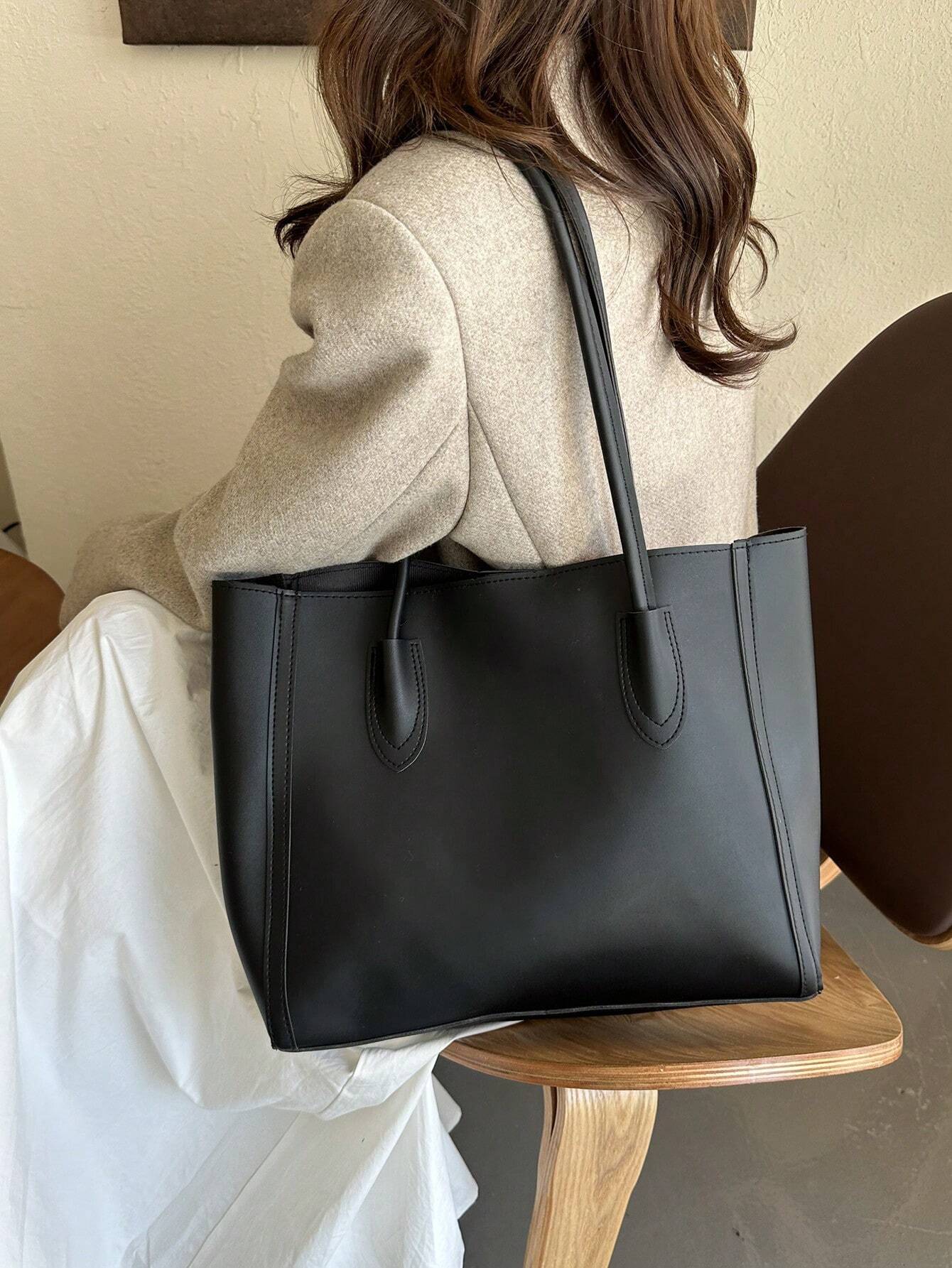 Polonia Leather Tote Bag