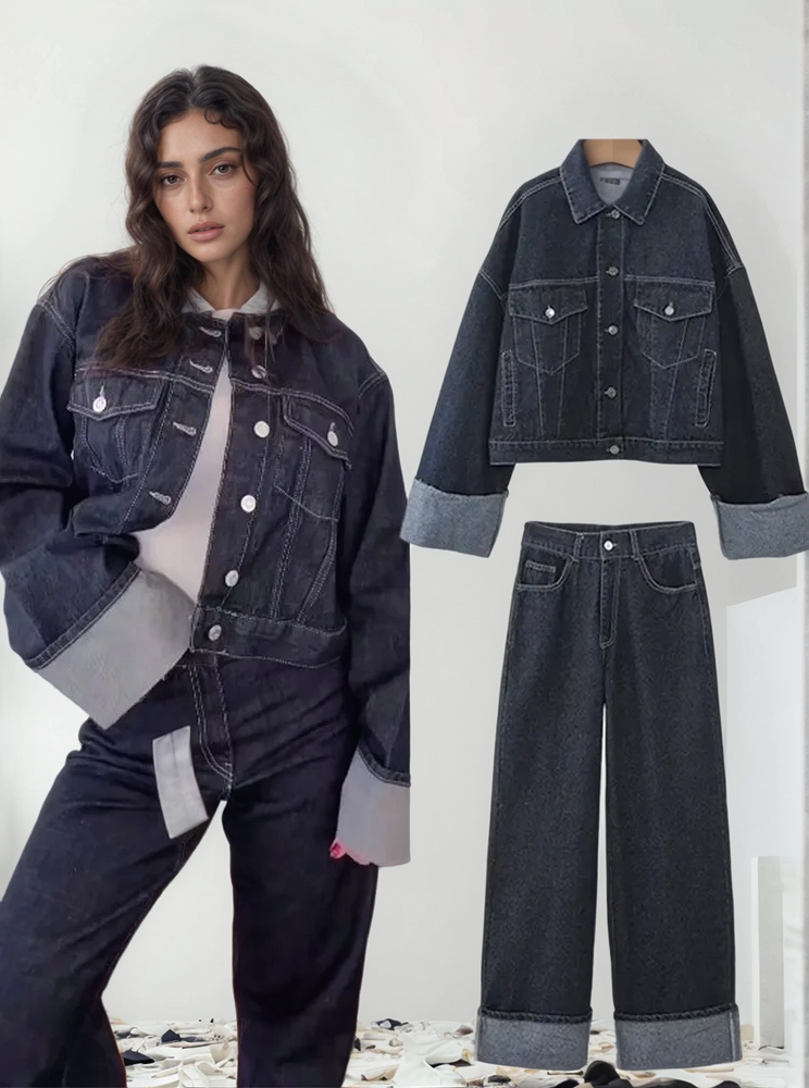 Delaney Double Denim Set