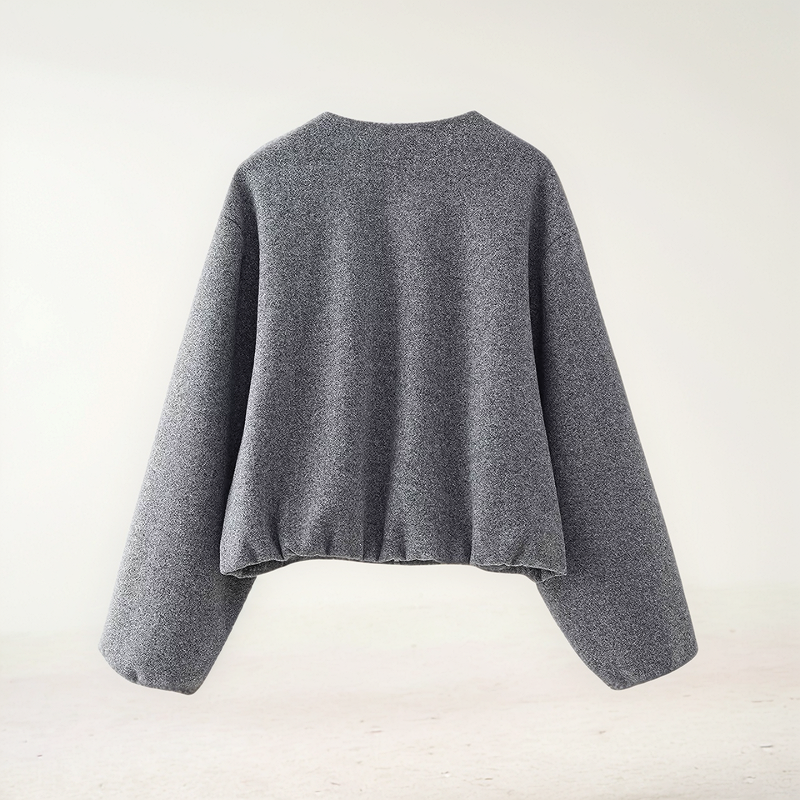 PARMA WOOLEN CREW NECK JACKET