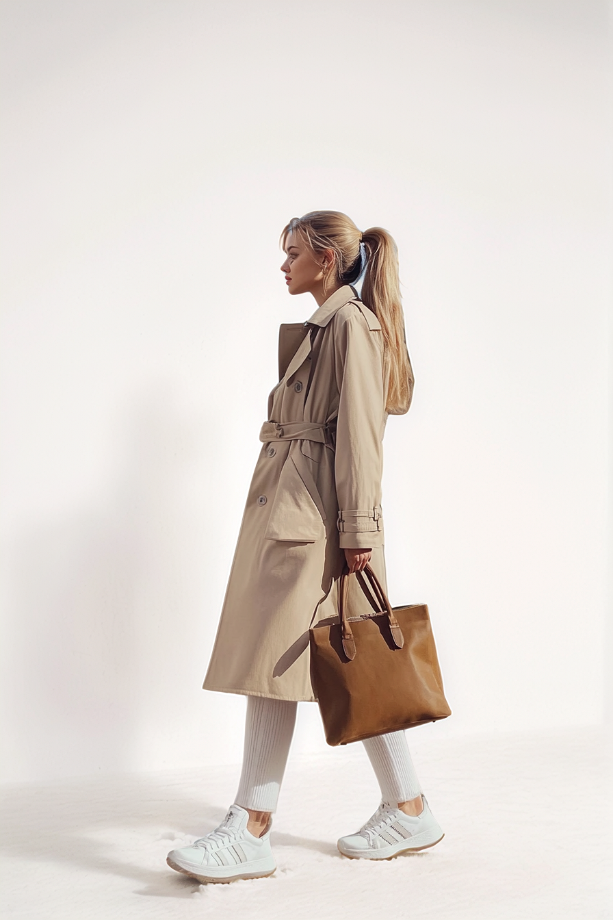 Savannah Classic Beige Trench Coat