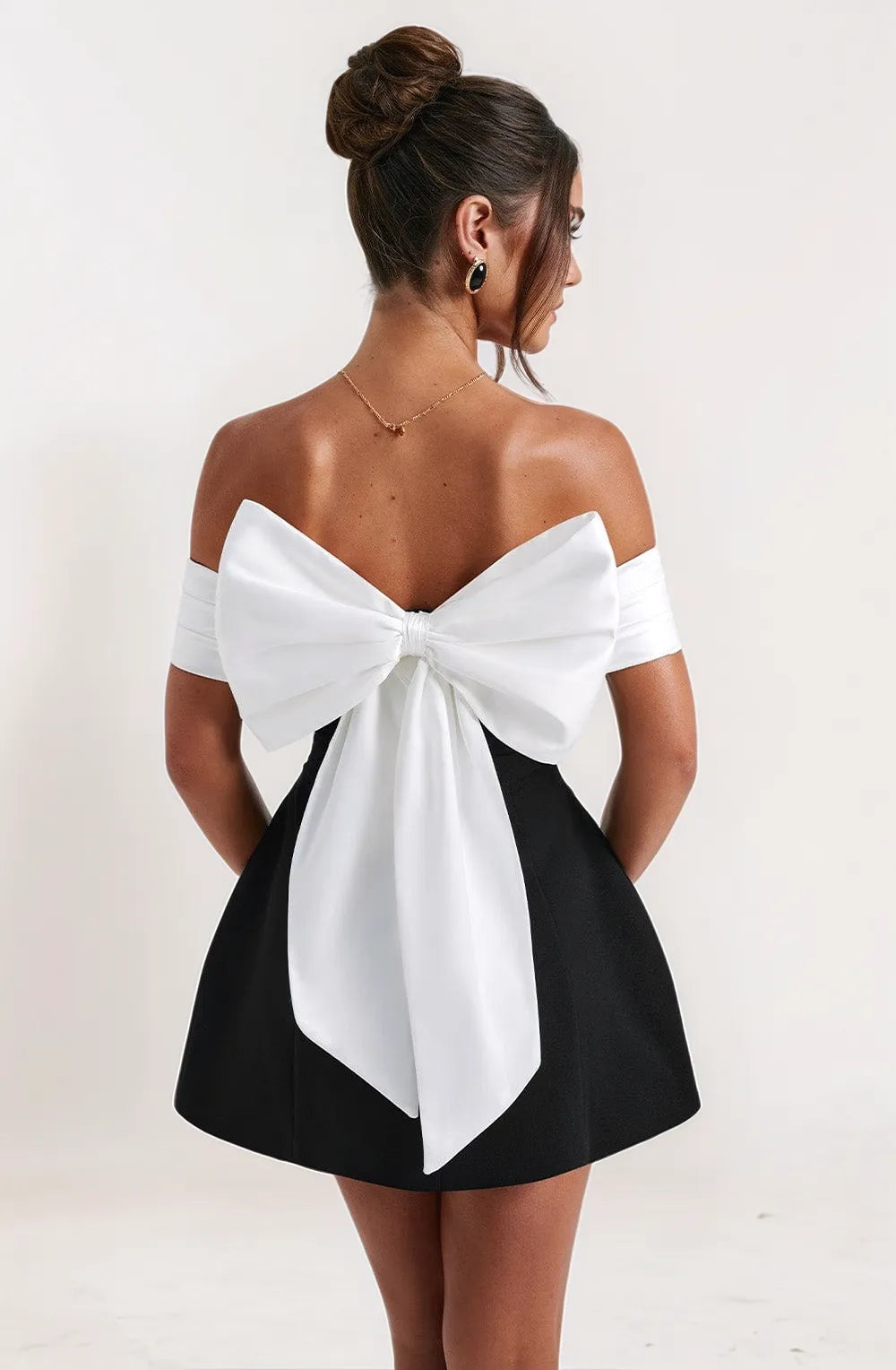 Yuna Bow dress