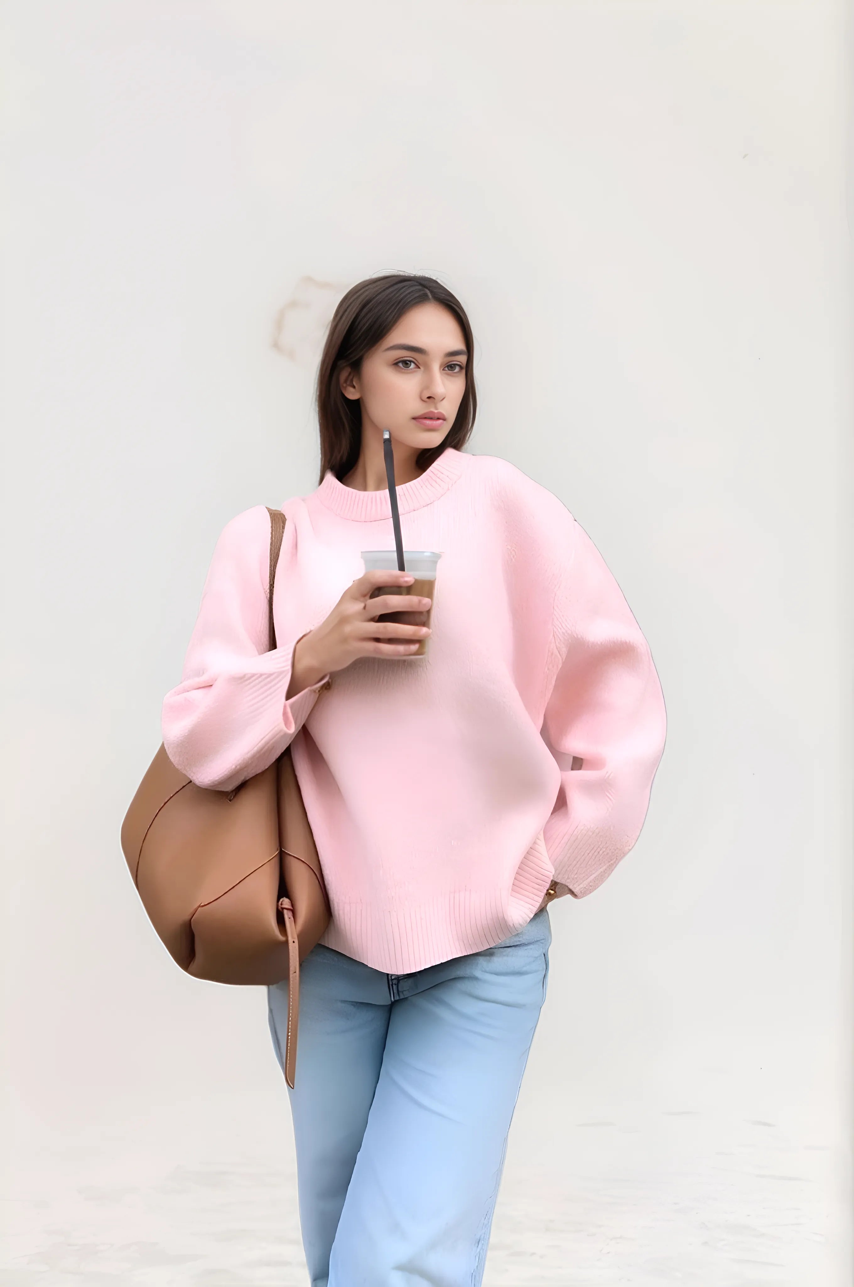 Tess Pull Rose Oversize