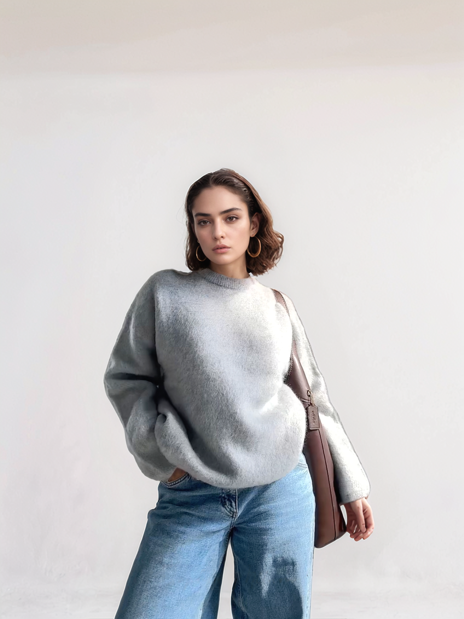 Uma Mohair Crewneck