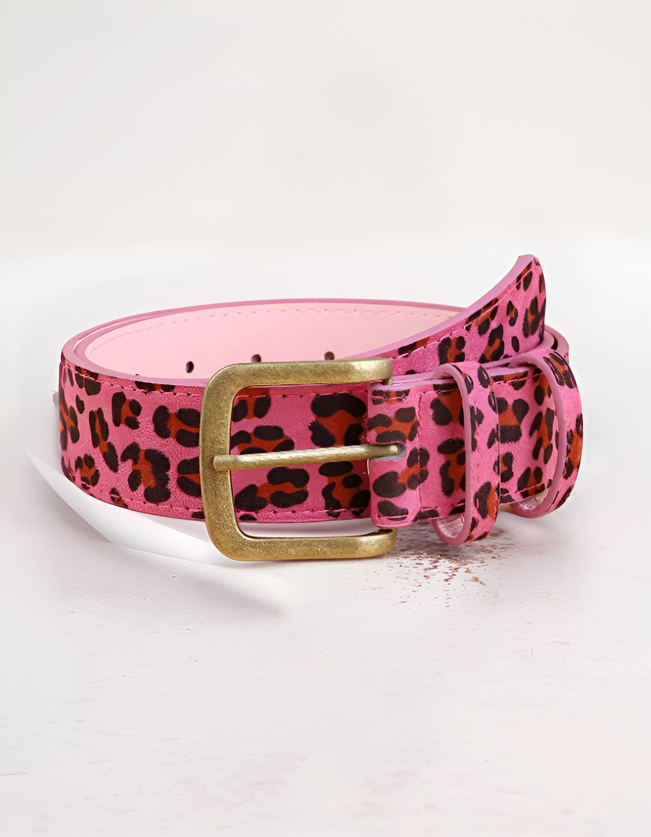 Keira Leopard Belt