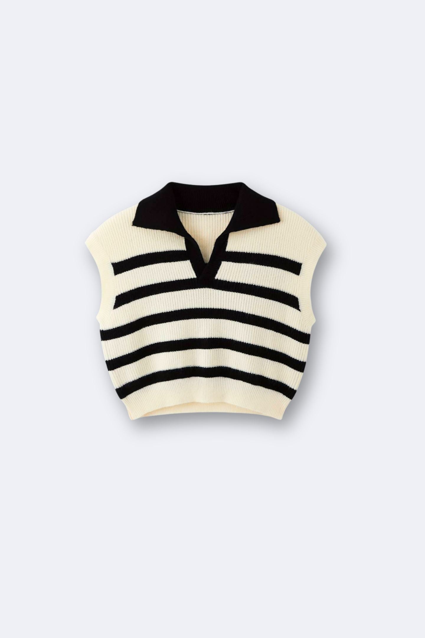 Juliana Old Money Knit Polo Vest