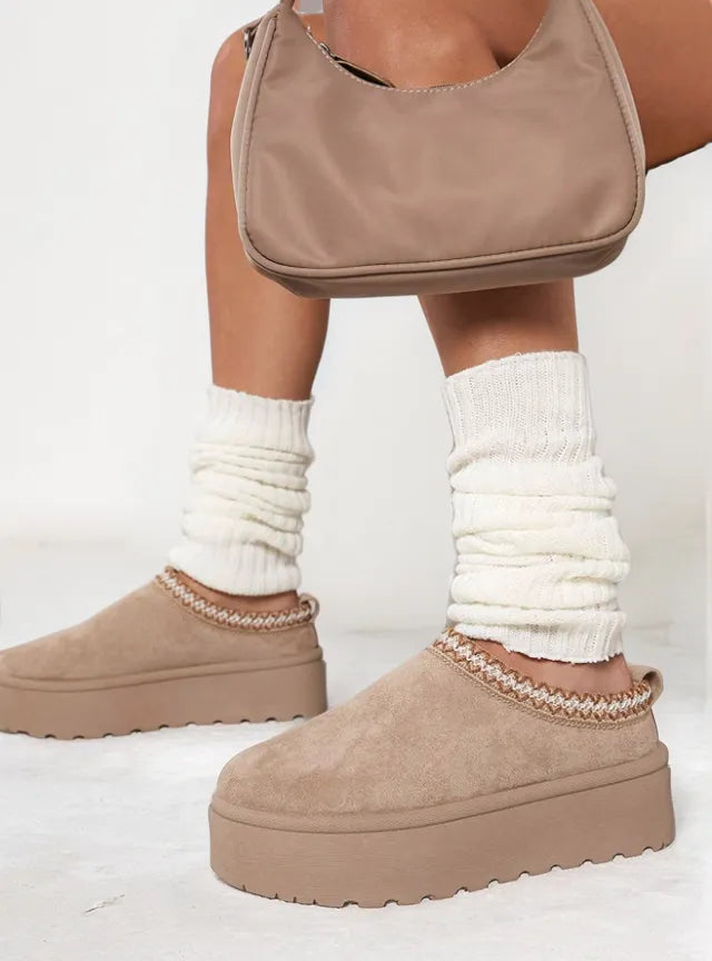 Veda Platform Mini Boots