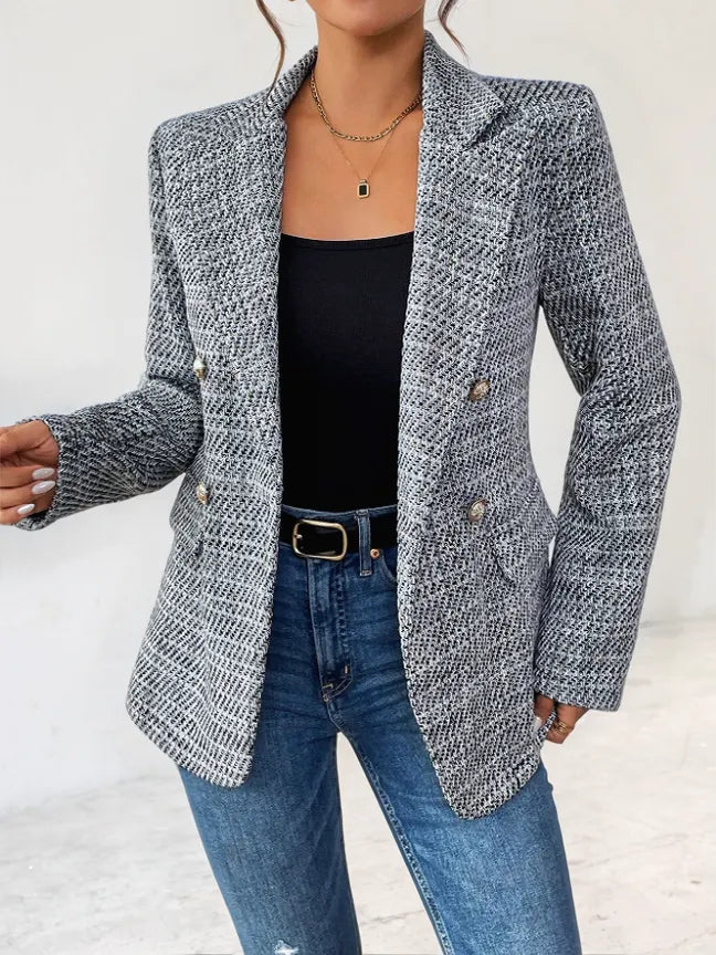 Halle Classic Tweed Blazer