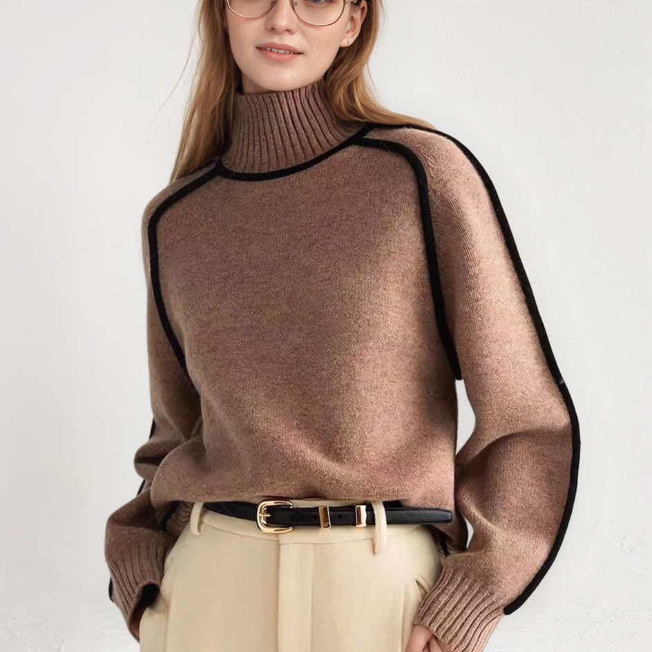 Lila Chainette Knit Sweater