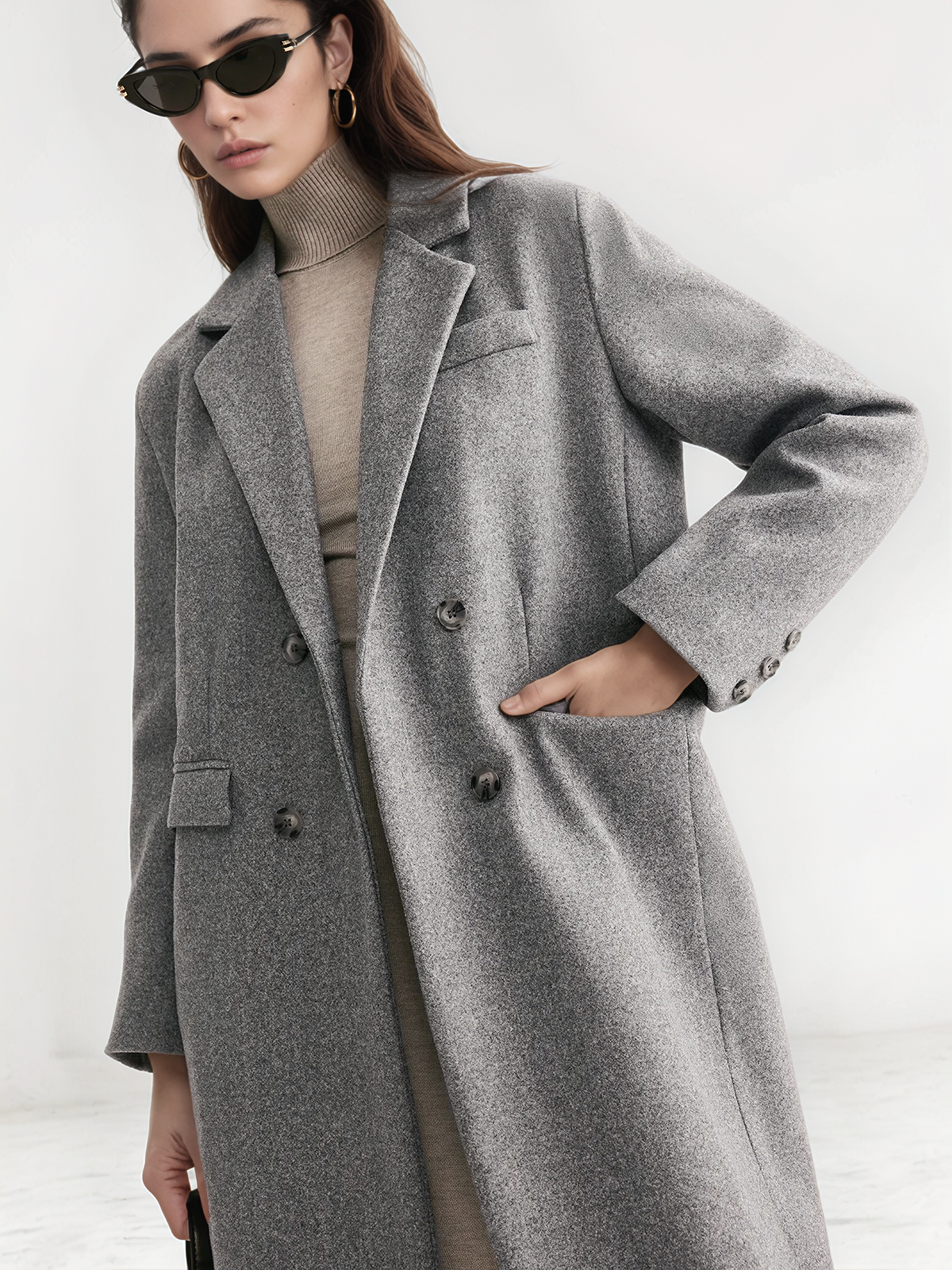 Harper long coat