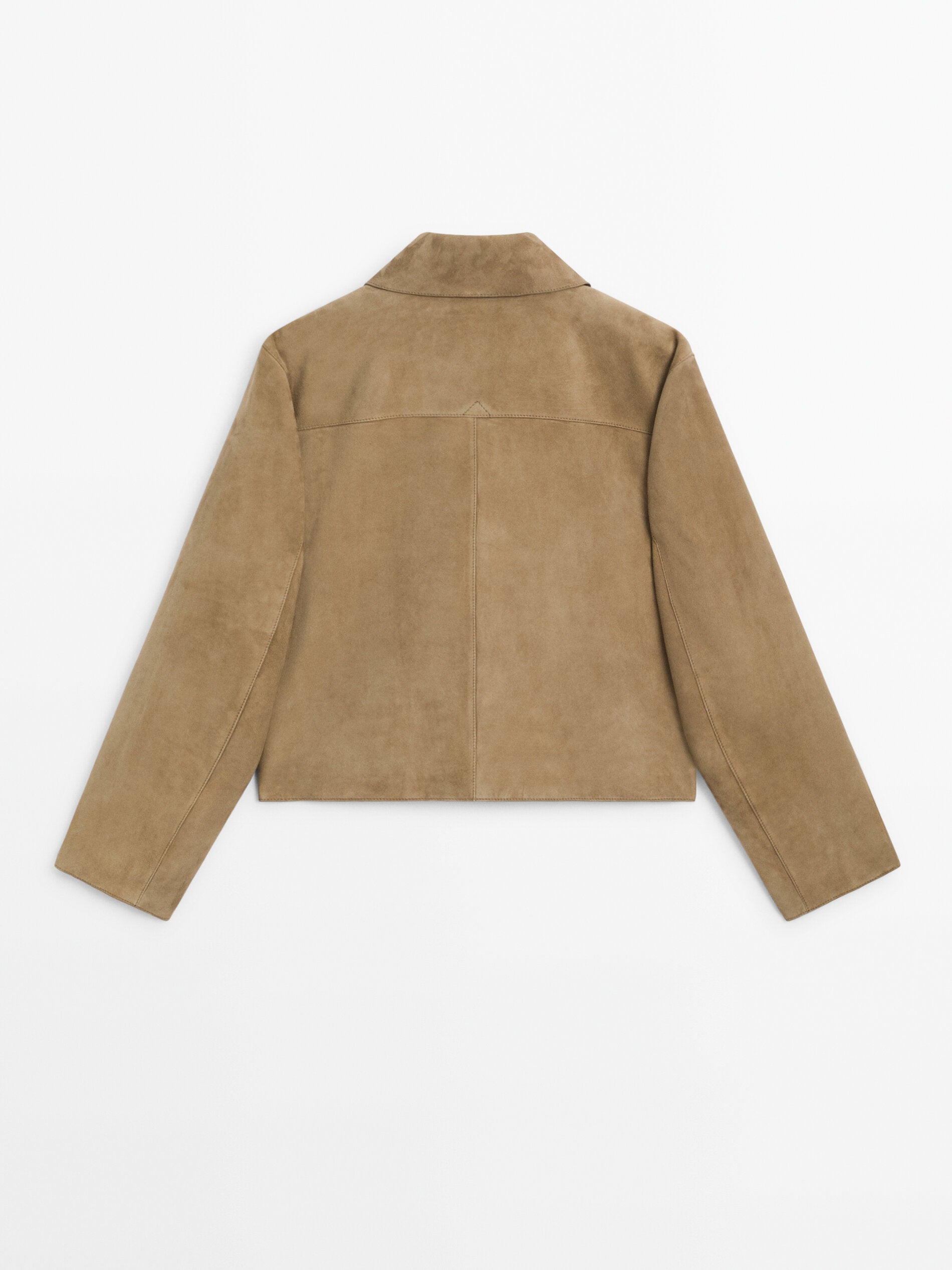 Amelia Suede Cropped Jacket