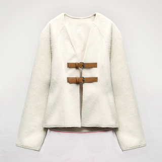 Jade V-Neck Single Breasted Jacket