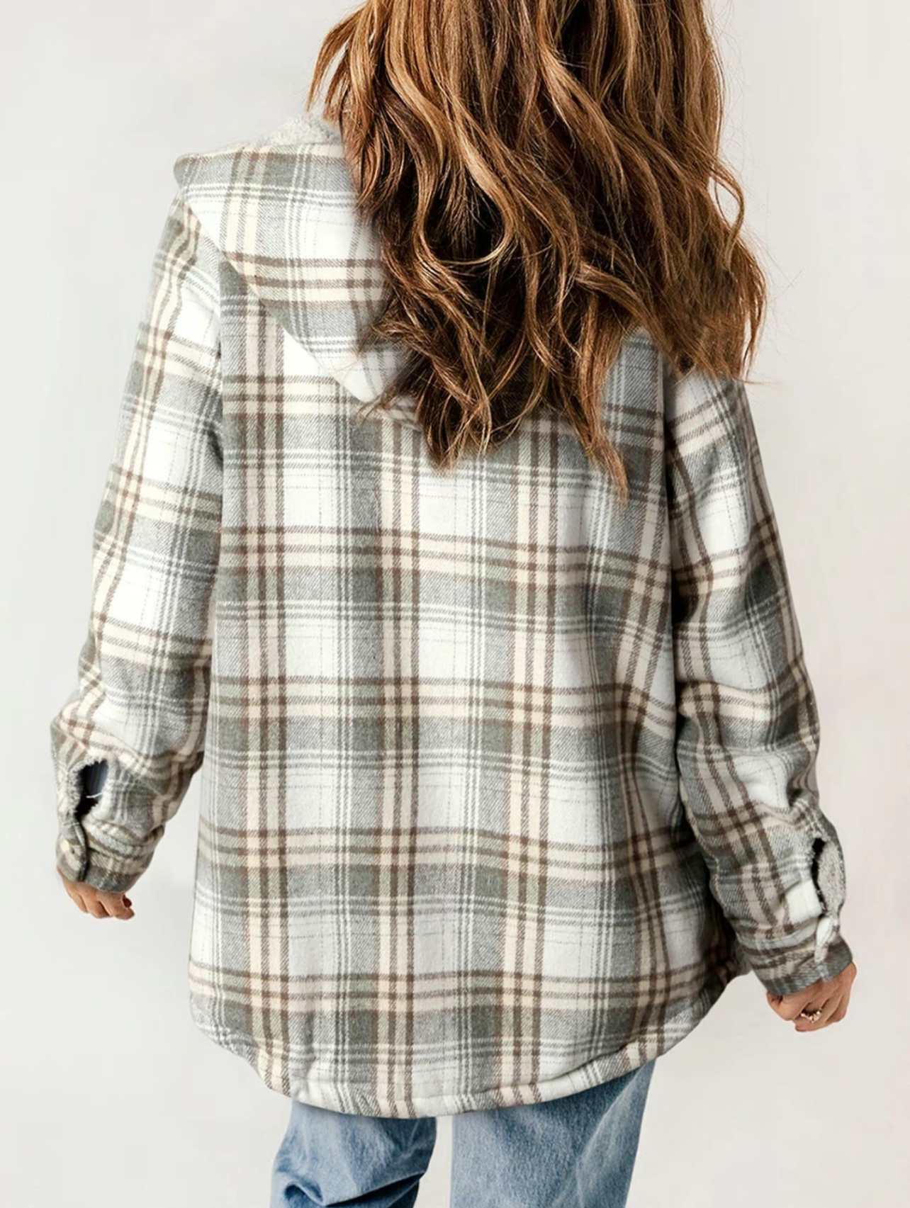 Shelby Hooded fleece coat
