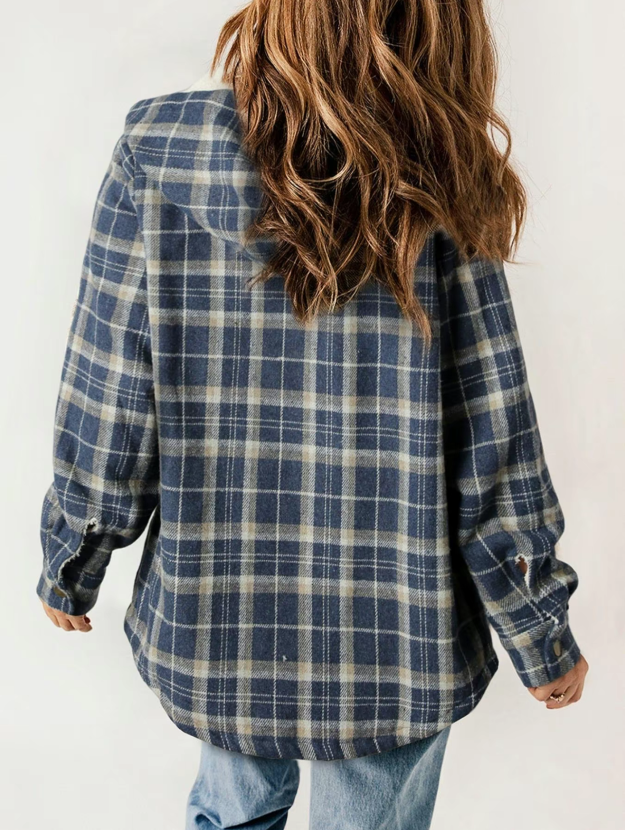 Shelby Hooded fleece coat