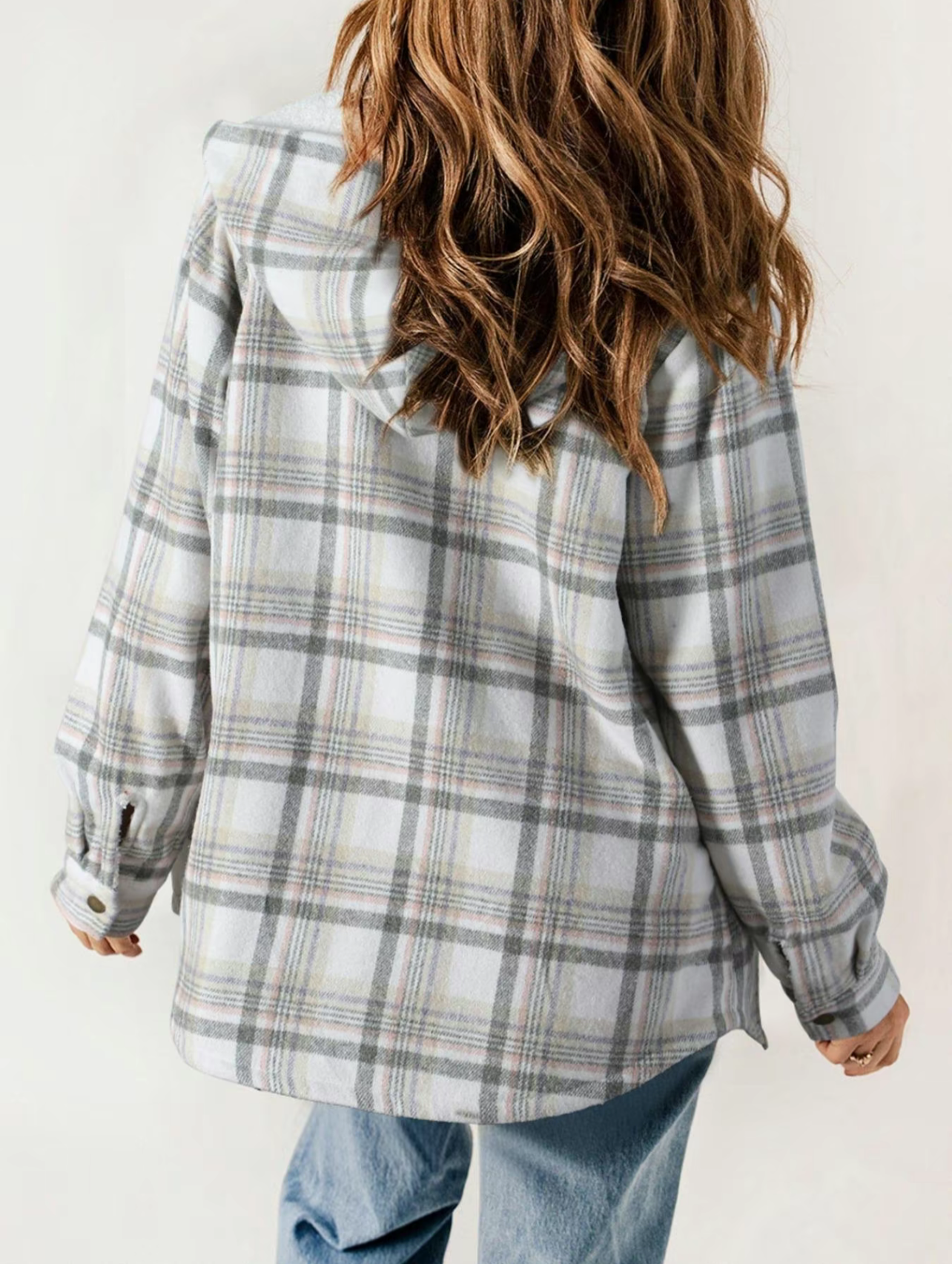 Shelby Hooded fleece coat