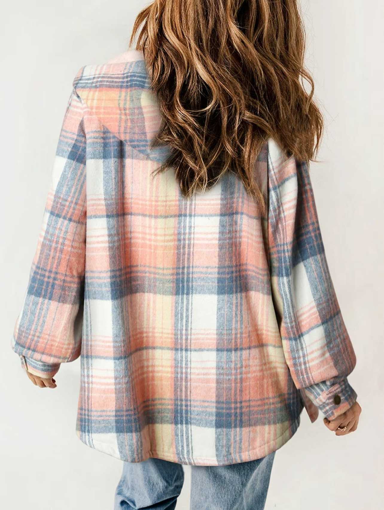 Shelby Hooded fleece coat