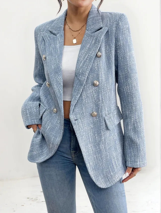 Halle Classic Tweed Blazer