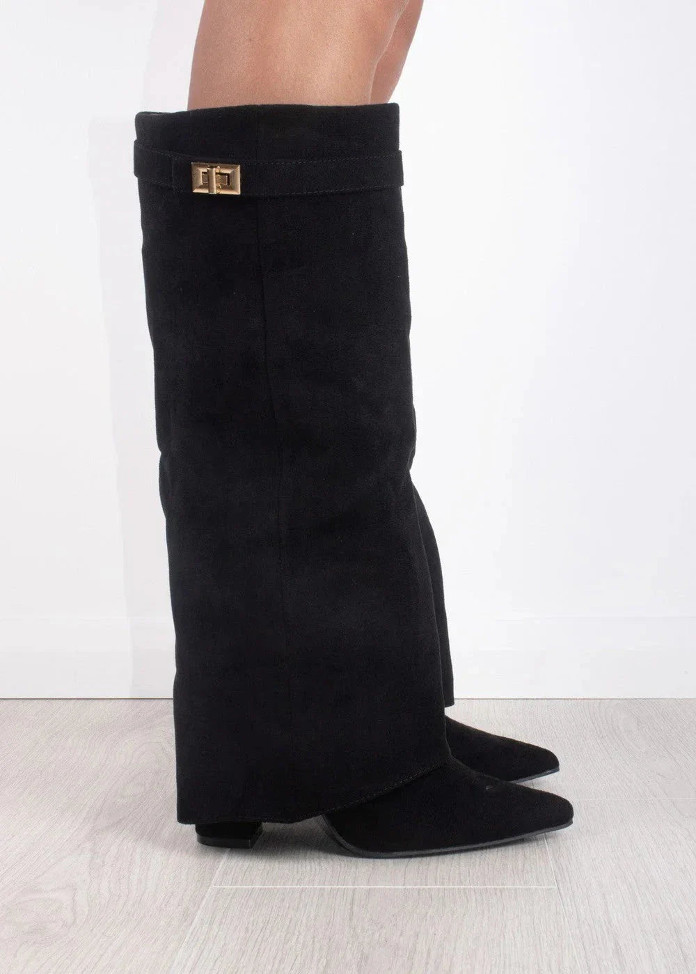 The Siena Luxe Suede Knee-High Boots