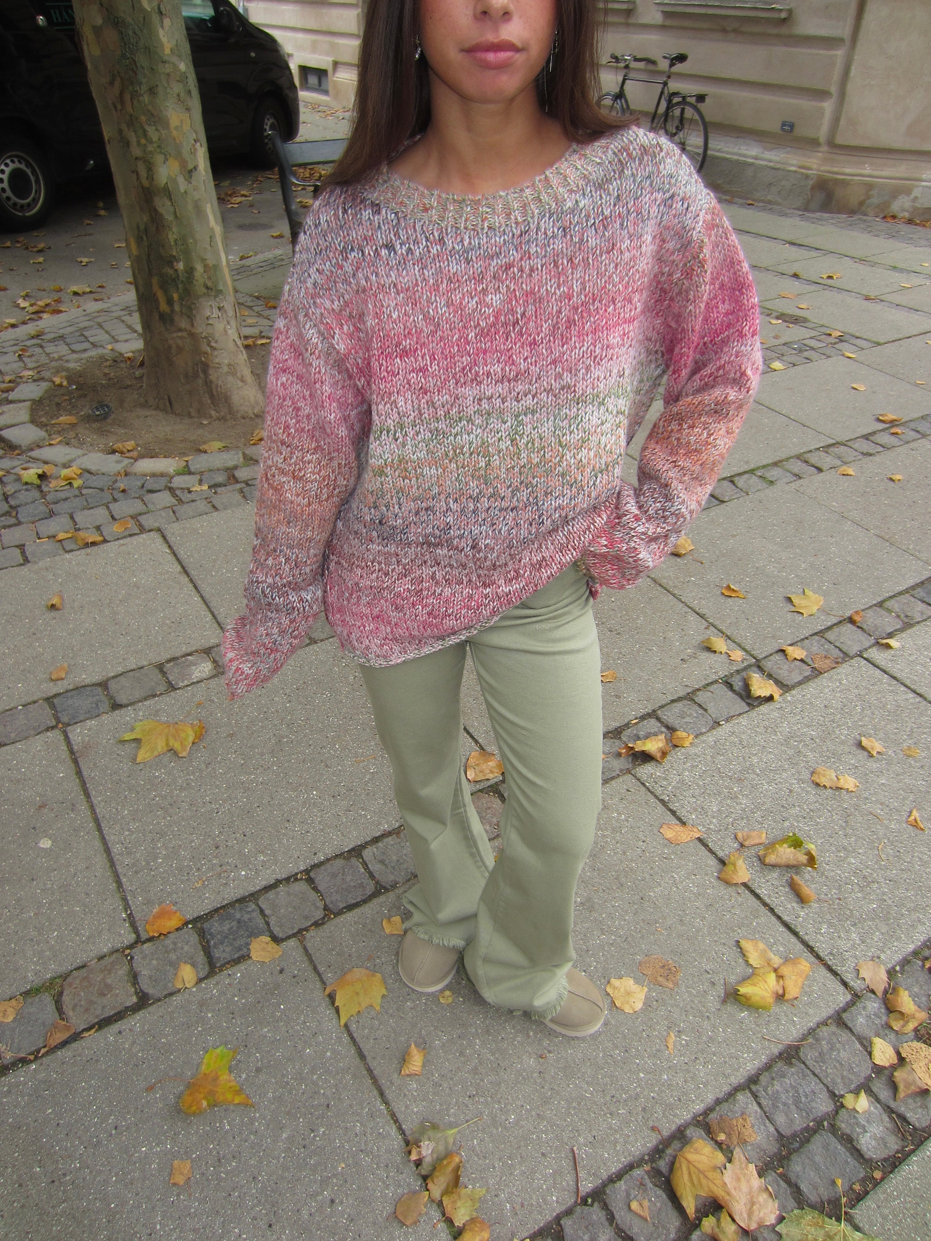 Bella knitted sweater - Multicolored