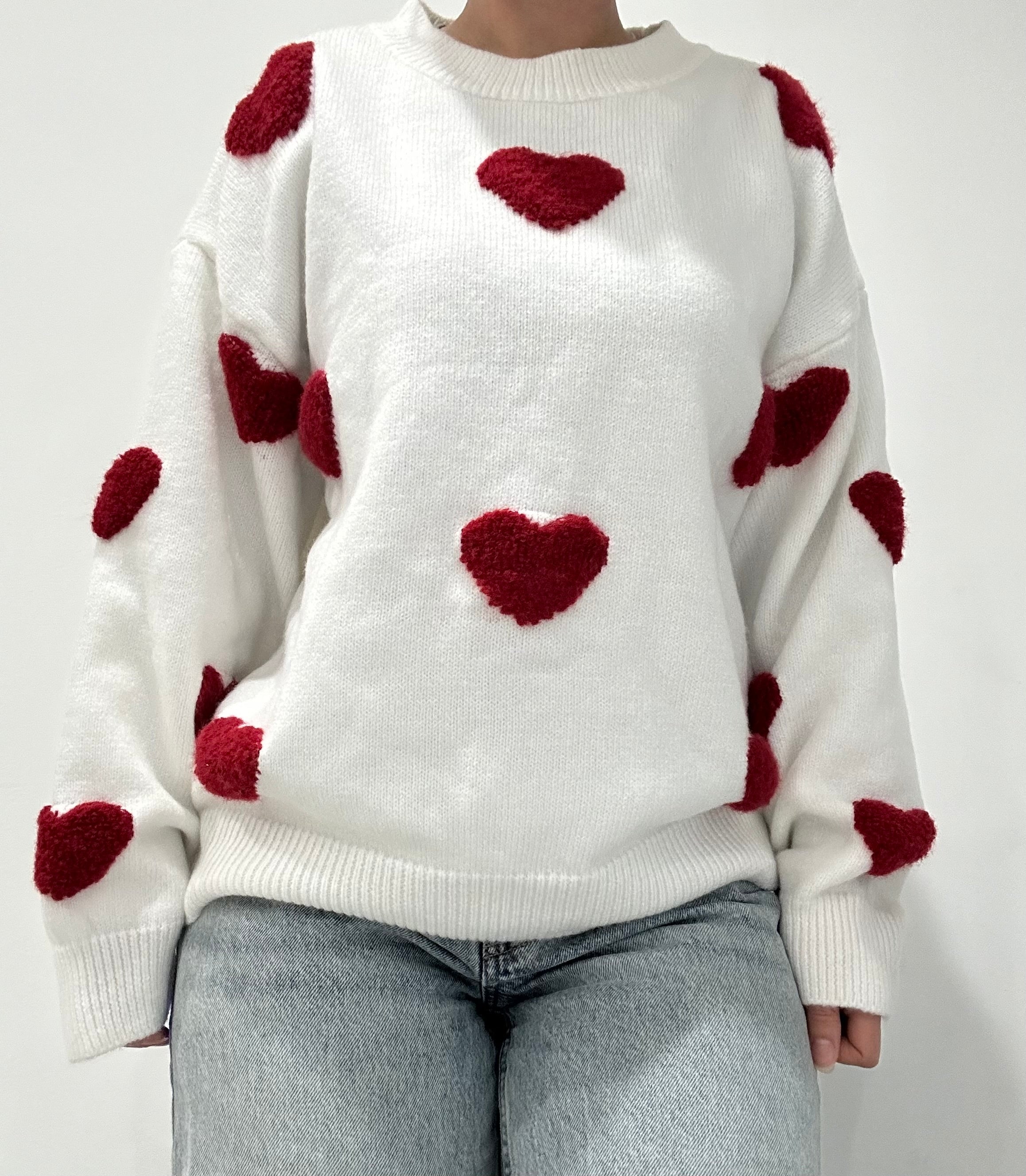 Gia Heart Sweater