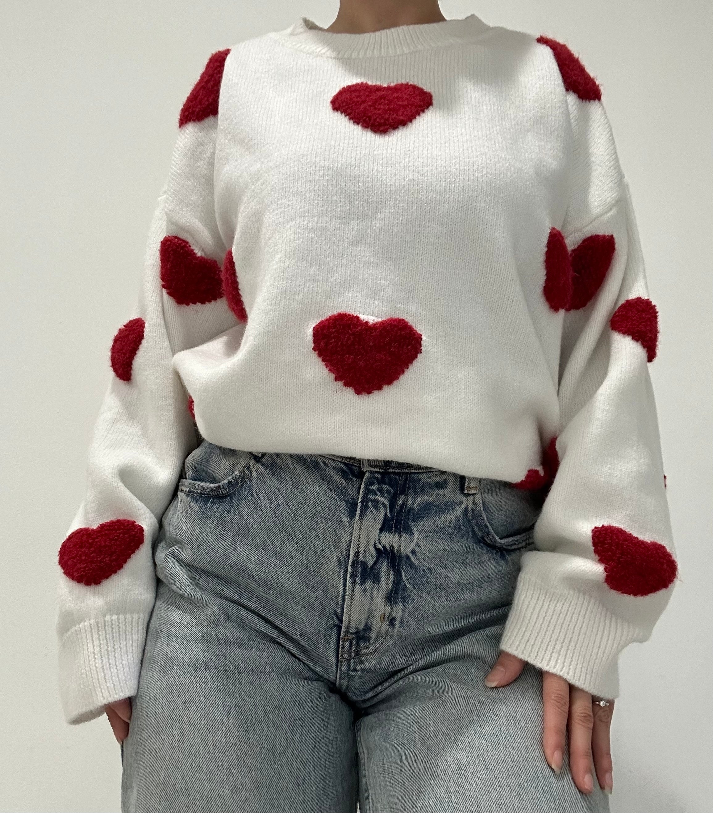 Gia Heart Sweater