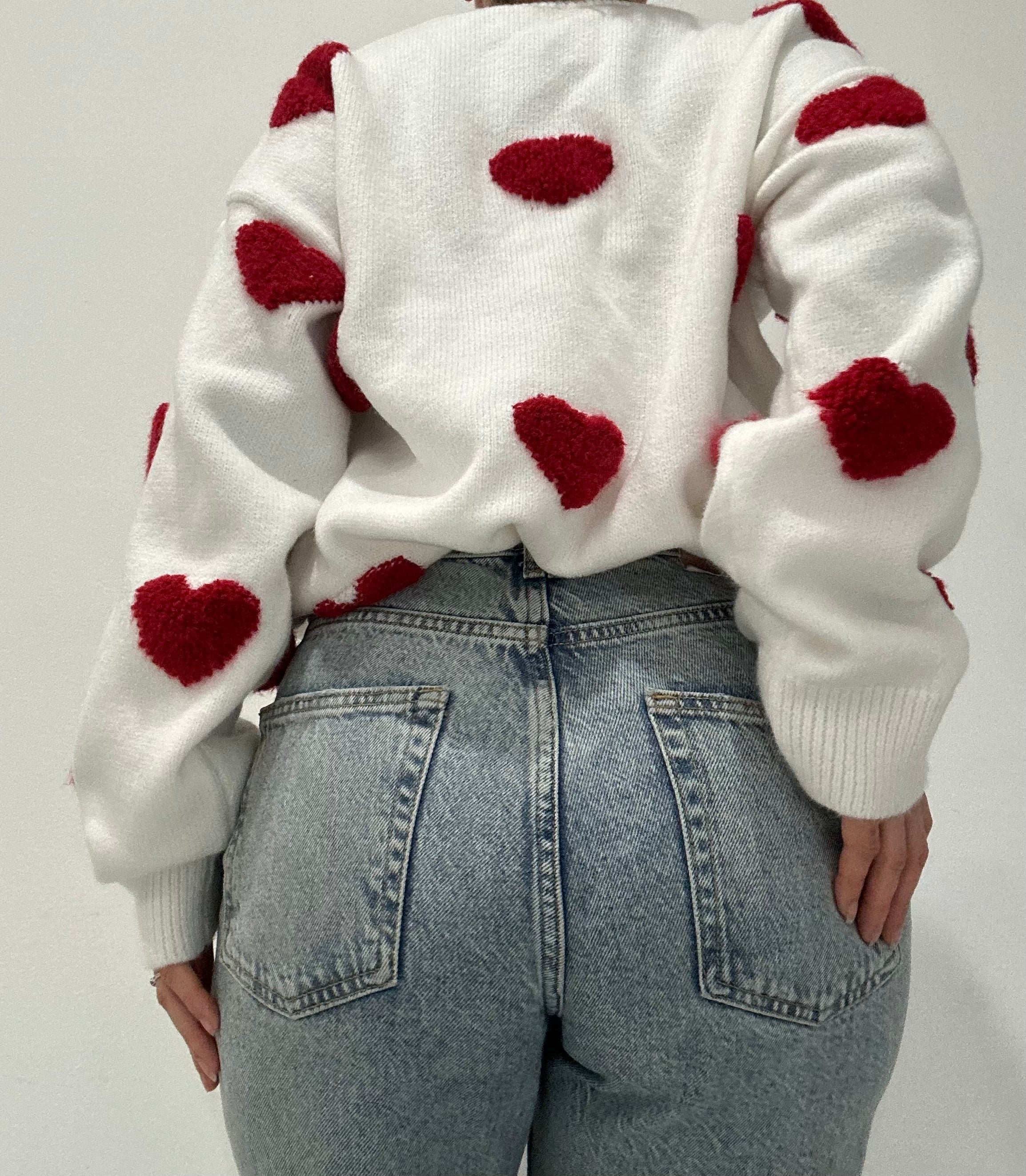 Gia Heart Sweater