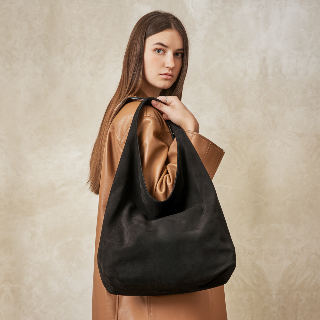 The Matilda Suede Leather Tote