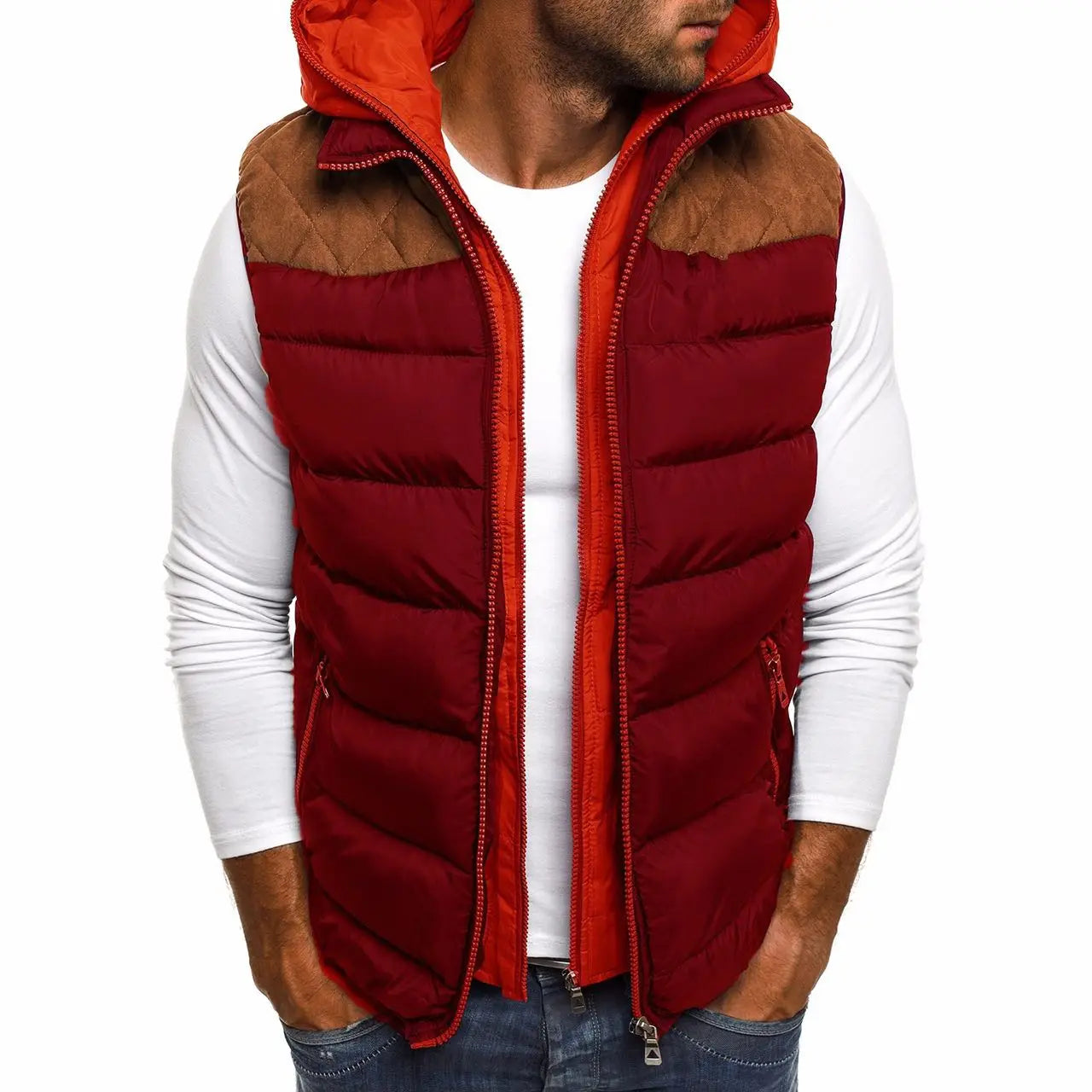 Zia Winter Windproof Hooded Vest