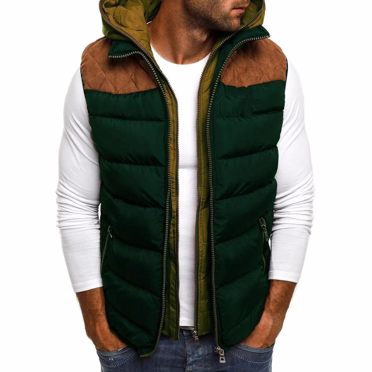 Zia Winter Windproof Hooded Vest