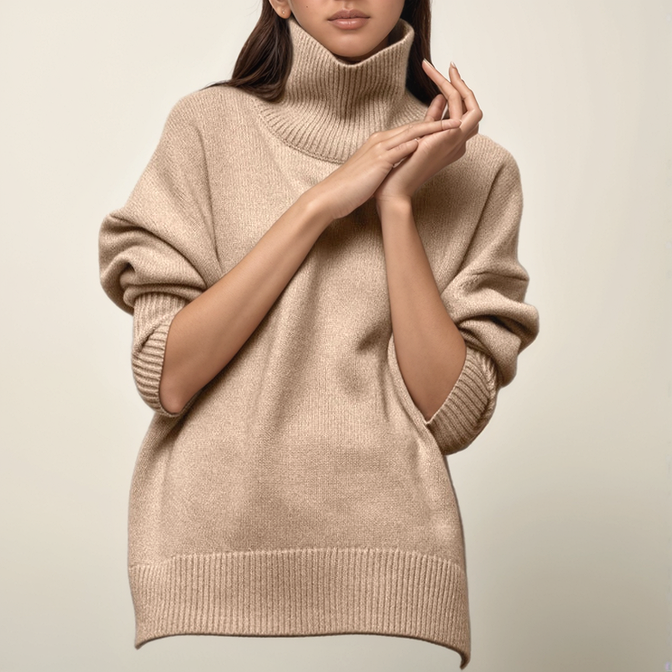 Marbella  - Turtleneck Knitted Pullover