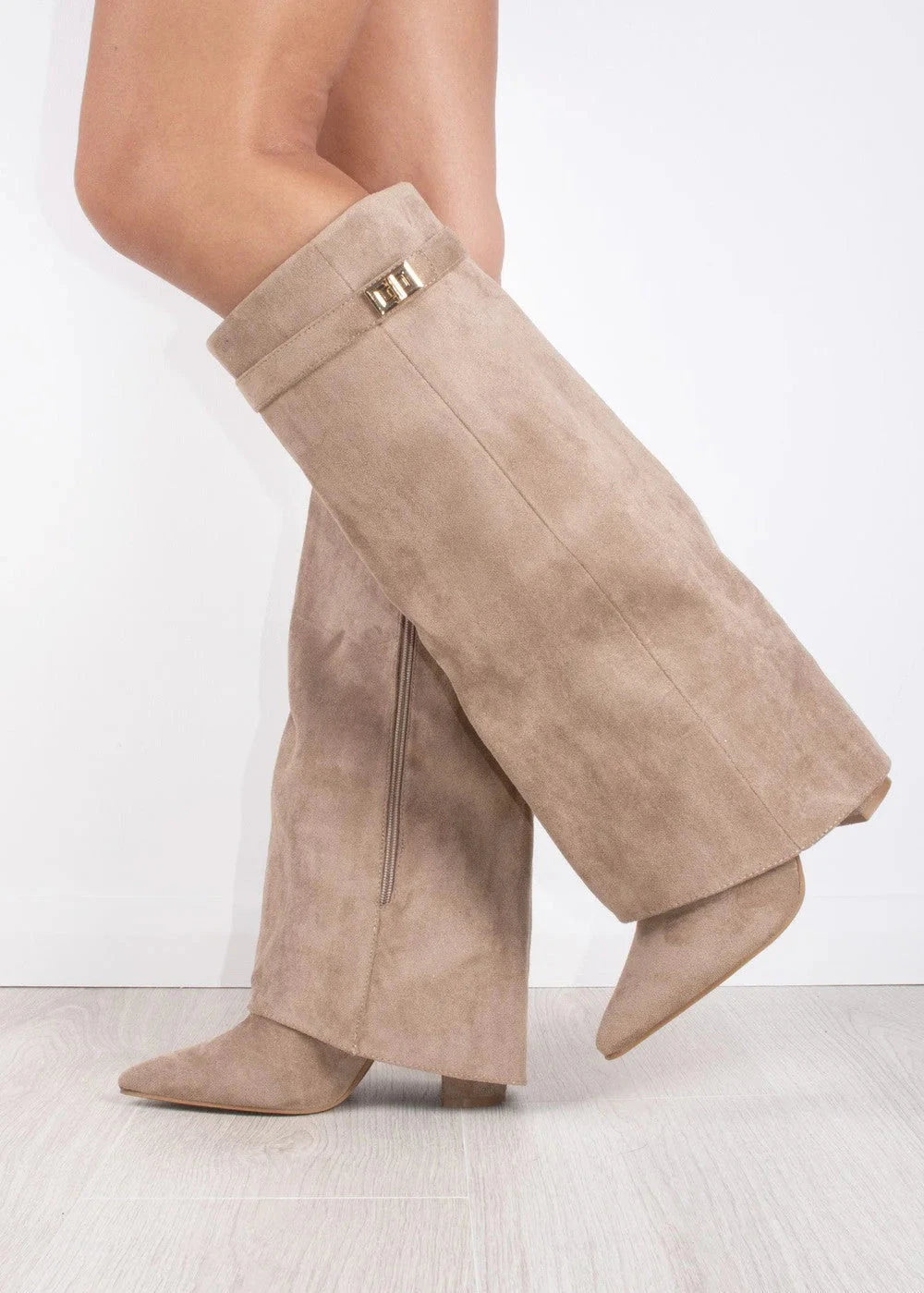 The Siena Luxe Suede Knee-High Boots