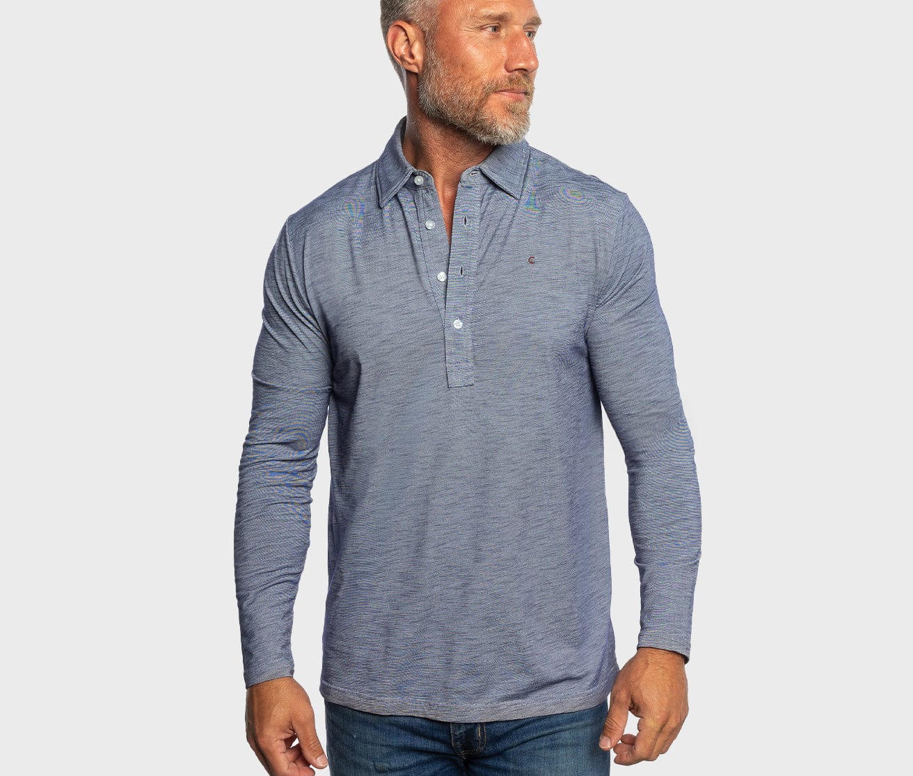 John Long Sleeve Range Polo