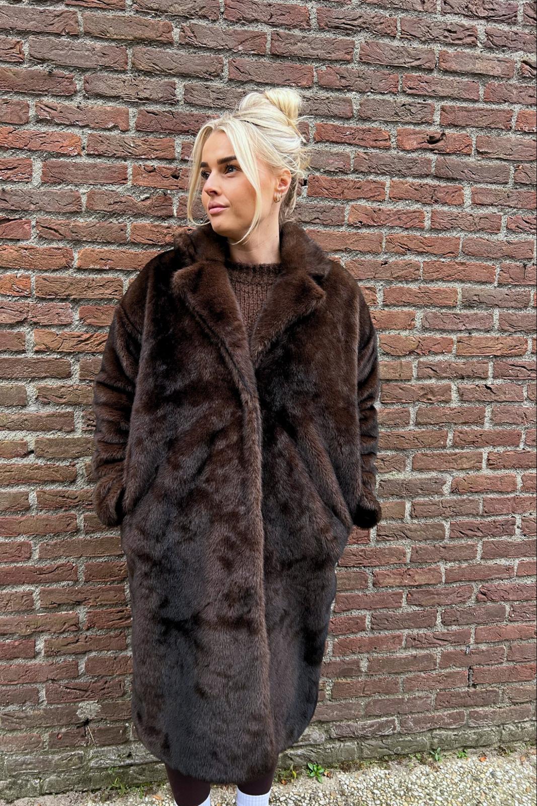 Oakley Faux Fur Long Coat