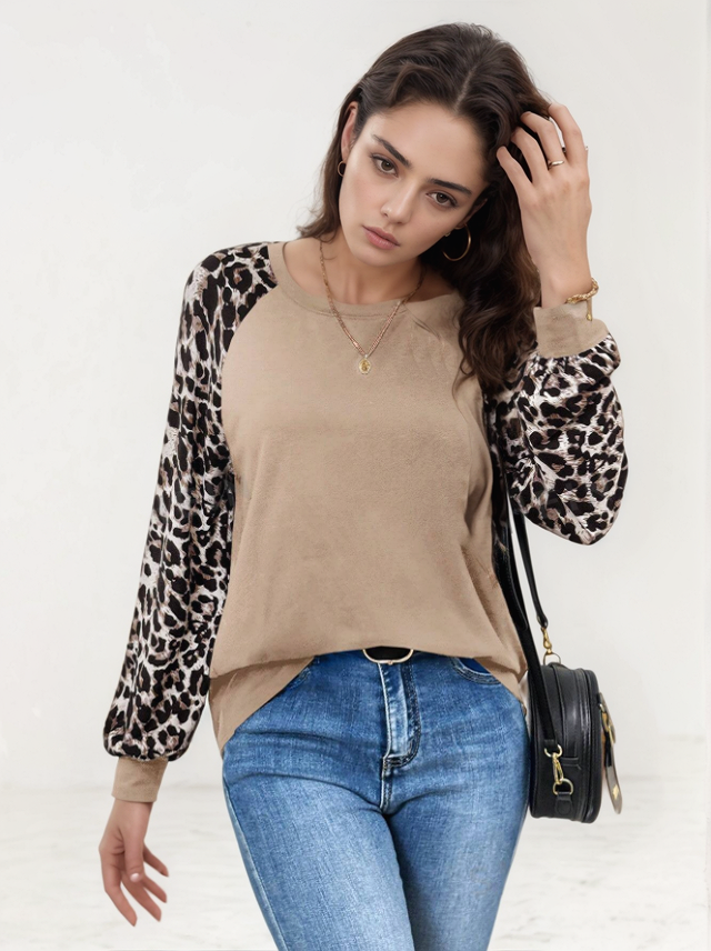 Ingrid Leopard Shirt