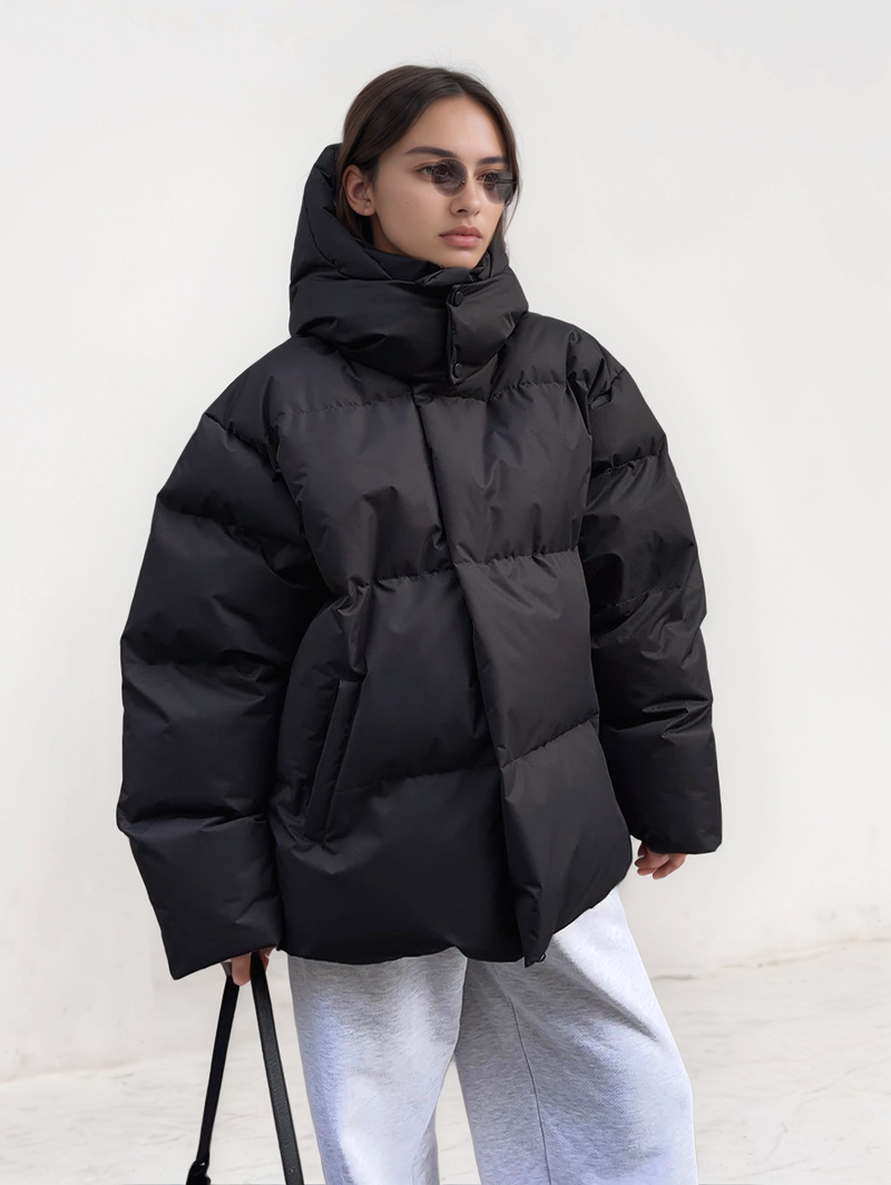 Sage Hooded Puffer jacket