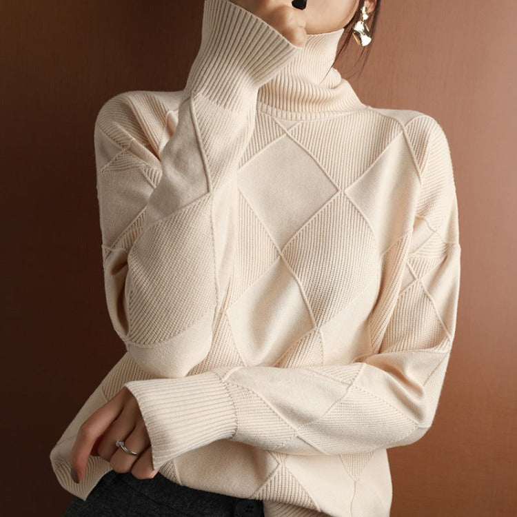 Selina Elegant Turtleneck Sweater