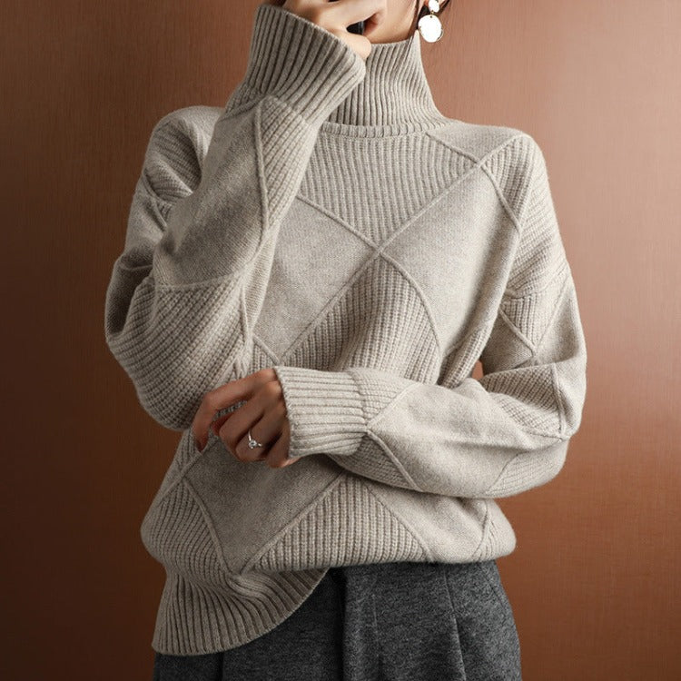 Selina Elegant Turtleneck Sweater