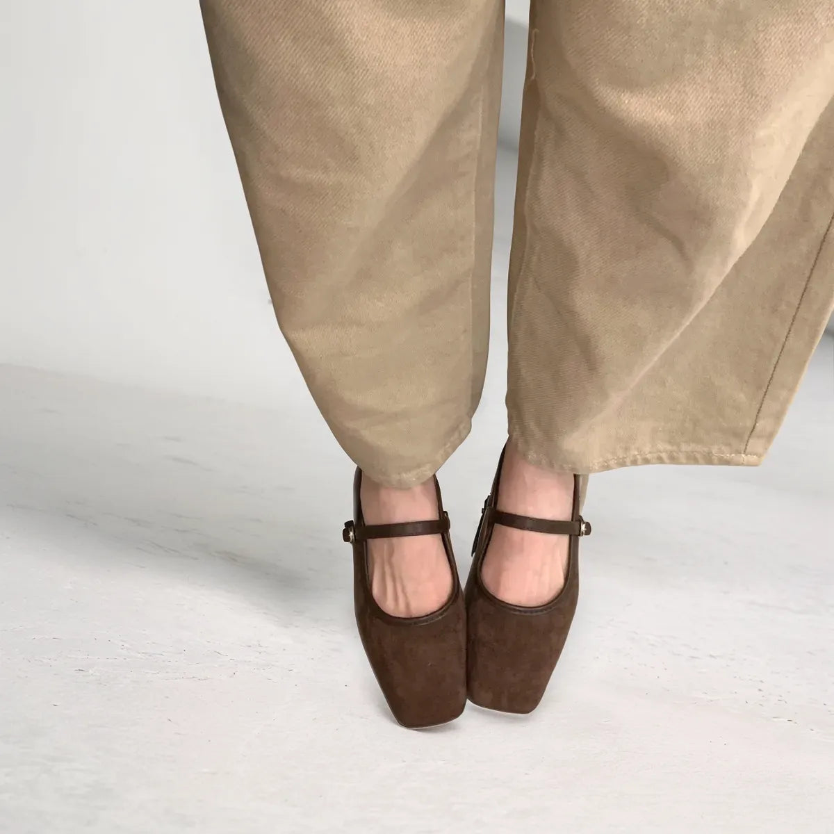 Sloane suede ballet flats