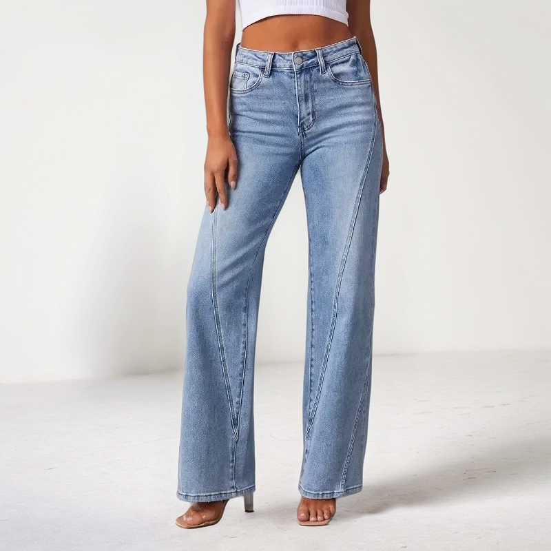 Oriana Bell Bottom Jeans