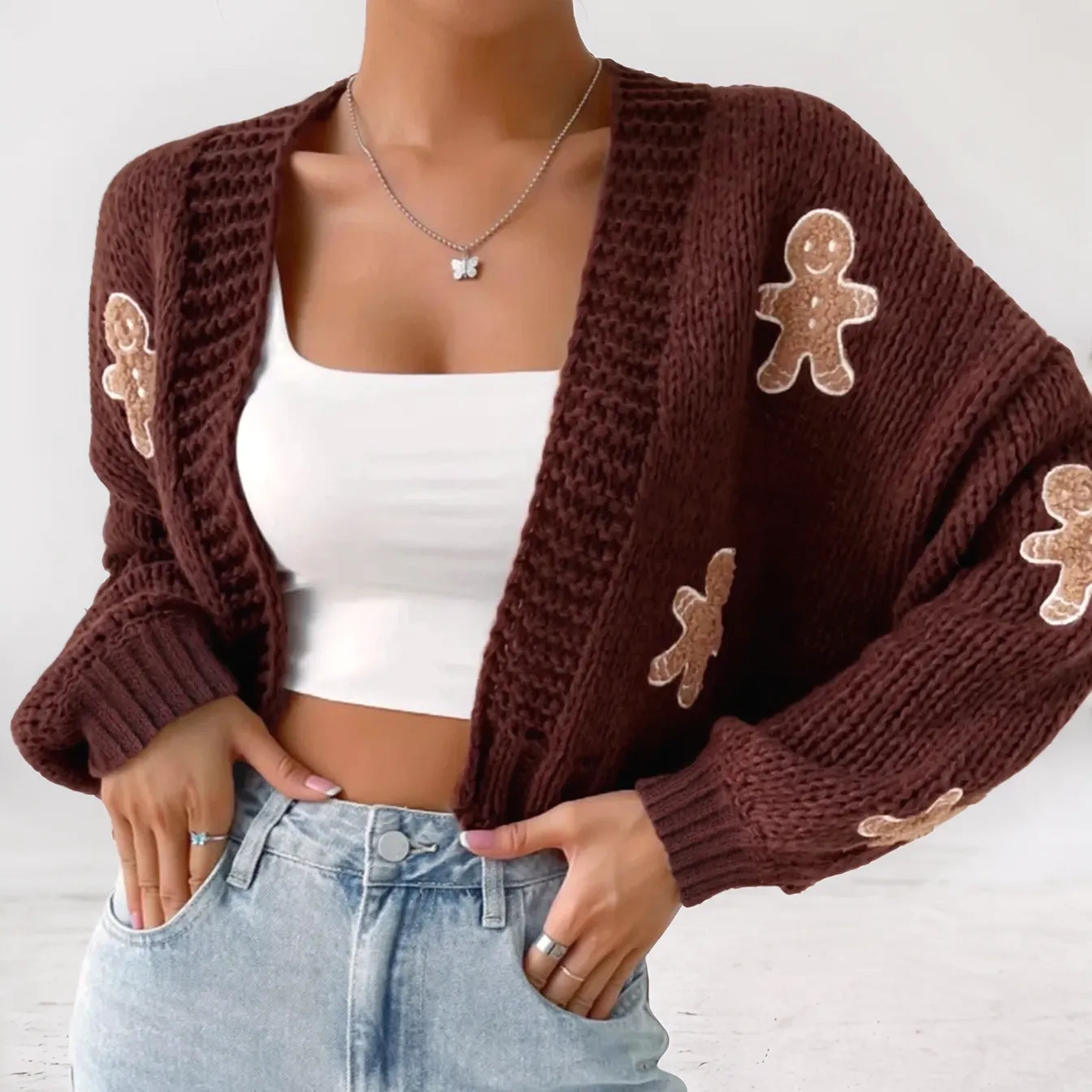 Jessamine Ginger bread sweater