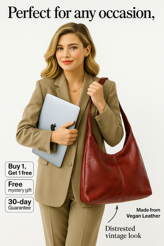 Elena Distressed Leather Tote