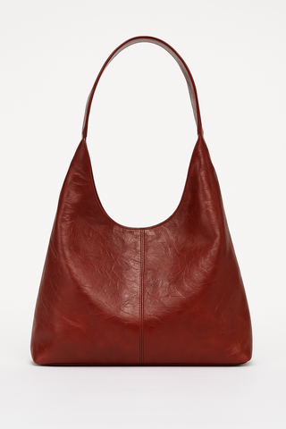 Elena Distressed Leather Tote